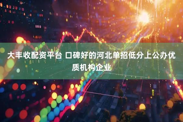 大丰收配资平台 口碑好的河北单招低分上公办优质机构企业